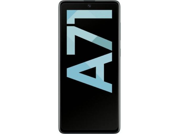 Samsung Galaxy A71 LTE Dual-SIM smartphone 128 GB 6.7 inch (17 cm) Dual-SIM Android 1.0 64 Mpix, 12 Mpix, 5 Mpix, 5 Mpix Blauw