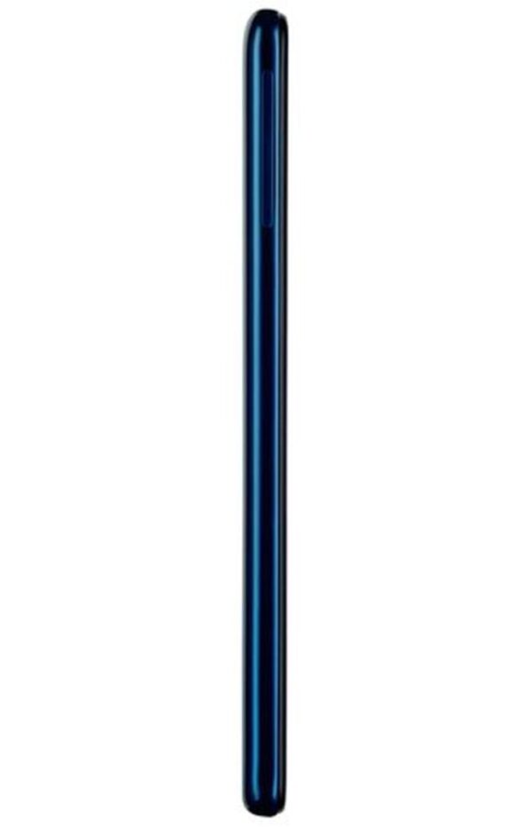 Samsung Galaxy A20 - Blauw - Zijkant links