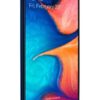 Samsung Galaxy A20 - Blauw - Schreef links