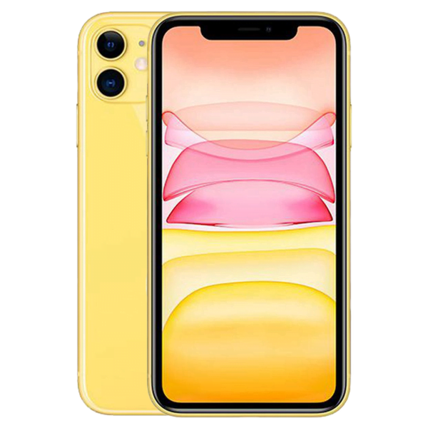 Apple iPhone 11 Geel | Voor en Achter