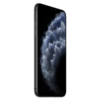 Apple iPhone 11 Pro Max Zwart | Schuin Voor