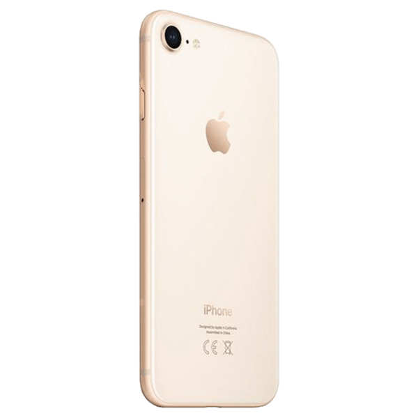 Apple iPhone 8 Goud | Schuin achter