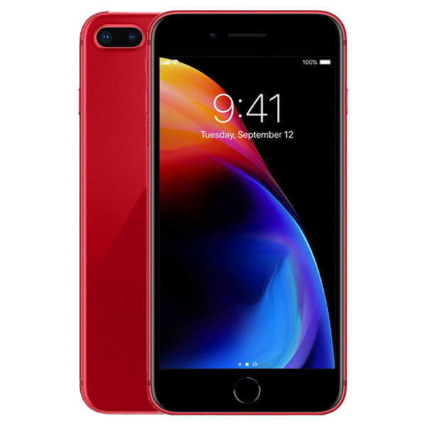 Apple iPhone 8 Plus Rood | Voor en Achter