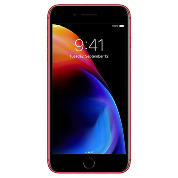 Apple iPhone 8 Plus Rood | Voorzijde