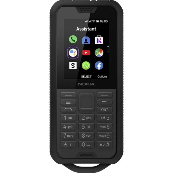 Nokia 800 Tough Outdoor telefoon Zwart