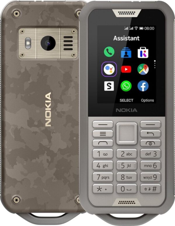 Nokia 800 Tough - Dual Sim - 4GB - Grijs