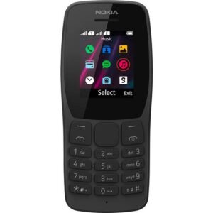 Nokia 110 Dual-SIM telefoon Zwart