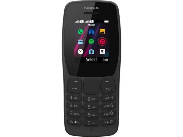 Nokia 110 Dual-SIM telefoon Zwart