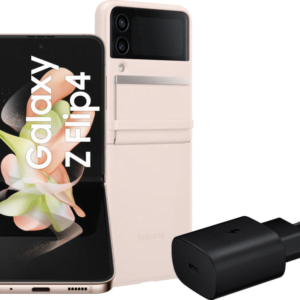 Samsung Galaxy Z Flip 4 128GB Roze Goud 5G Starterspakket