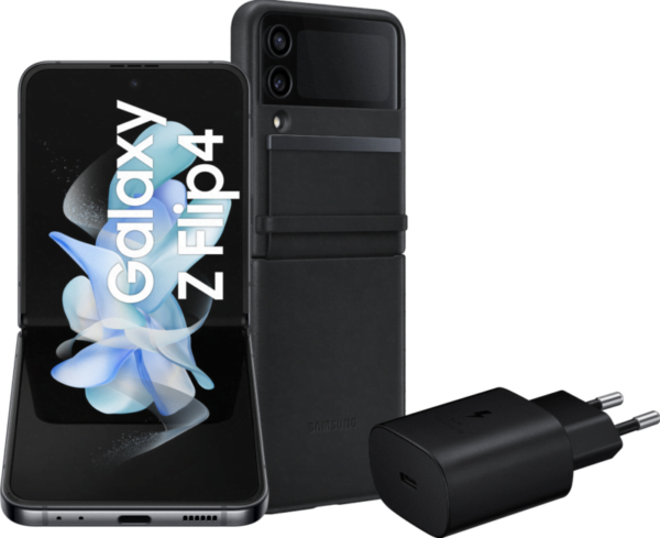 Samsung Galaxy Z Flip 4 512GB Grijs 5G Starterspakket